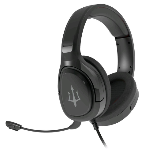 ATLANTIS P003-H370-B TRITON CUFFIA GAMING CON MICROFONO PADIGLIONI 50mm CONNETTORI 1 x 3.5mm -2 x 3.5mm NERO